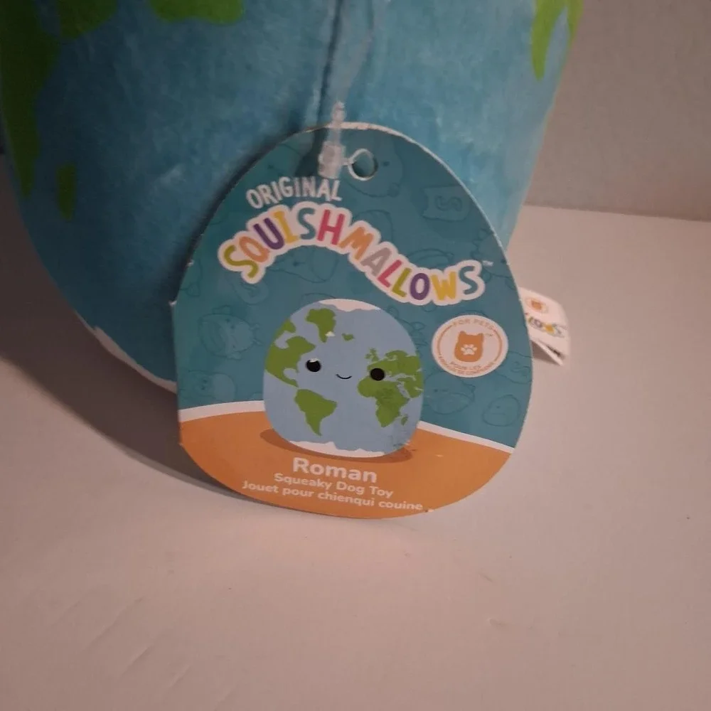 Squishmallows dog toy